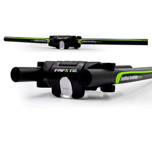 UPANBIKE 自転車のアルミニウム合金 折りたたみハンドルバー クイックリリース 折り畳み式のバー スクーターハンドルバー 31.8mm/25.4mm(ブラック+グリーン)