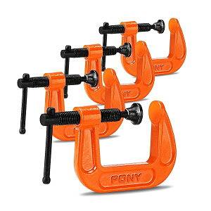 PONY �N�����v C�^�N�����v �|�� ���͌^ �ő���t��227kg �ő�J��38mm DIY�H�� �؍H �ڒ� �Œ� �n�� ��� �؍� ���t 4�Z�b�g