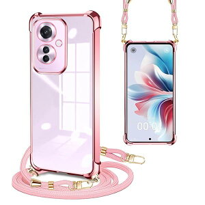 PAILAIMEN OPPO Reno11 A �P�[�X���� �N���A �V�����_�[ �ϏՌ� OPPO RENO 11 A �J�o�[ oppo reno 11A �X�}�z�P�[�X �I�b�|���m11a �P�[�X���|�� �΂߂��� opporeno11a �g�� �P�[�X ��