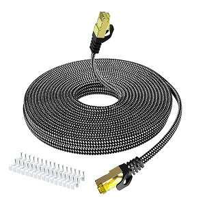 BUSOHE LANP[u30M Cat8tbg҂݃P[u RJ45RlN^^C[TlbgP[u߂8V[h܂h~f[^ȂǂɓKĂBߋ40t