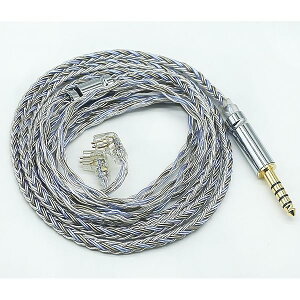 �yJSHiFi-Warrior�zQDC4.4mm���P�[�u�� 16�c�⃁�b�L �P�[�u�� 4.4mm�C���z���A�b�v�O���[�h�P�[�u�� QDC�C���t�H�������P�[�u�� (QDC4.4mm)