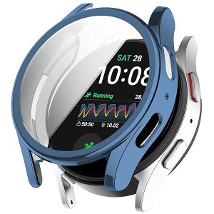 For Samsung Galaxy Watch7 44mm �P�[�X �T���X�� �M�����N�V�[ Watch7 44mm �\�t�g�P�[�X�ylarfbulroc�z�S�ʕی� �ϏՌ� �_�炩�� ���b�L �E���ȒP TPU �E�I�b�` �ی�P�[�X �����^ �J�o�[ Ga