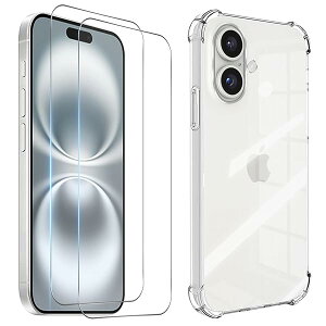 Ή iPhone 16 Plus tC (2) + P[X iPhone16 vX KXtC tیtB KX EhGbWH dx9H Uh~ 0.26mm 3D TouchΉ x  wh~