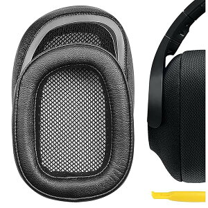 Geekria QuickFit C[pbh ݊ pbh WN[ Logicool G433, G233, G PRO wbhzɑΉ Cpbh/C[NbV/C[Jbv (veCU[/ubN)