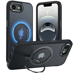 Fadkzyxr iPhone 16e p P[X MagSafeΉ O360°]X^h@\ cΉ  ΂ݖh~ CX[d phone16e X}zP[X Yی wh~ ČRKi ϏՌ gуJo[ AC