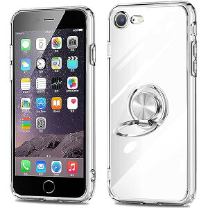 iPhone SE3 / SE2 / 8 / 7 P[X Ot NA ACtH SE 3 2 Jo[ O ϏՌ  ^ X TPU \tg VR X^h@\t 360] ԍڃz_[Ή (NA)