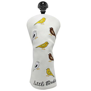 ゴルフクラブヘッドカバー バーディゴルフウッドカバー セットゴルフドライバーカバー フェアウェイウッド、ユーティリティ用、ハイブリッド用のヘッドカバー Aliennana 高級レザー製 女性