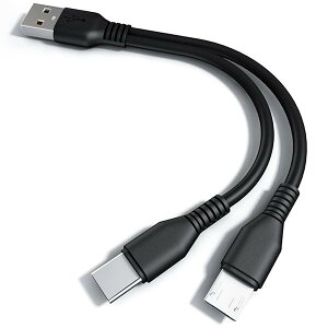 YFFSFDC USB 2.0 ҃P[u USB 2.0 AIXto USB^CvCIX& }CNUSBIXY2P[u USB & ^CvC P[u [d @\2 in 1 USB^CvC YXvb^P[ Micro US