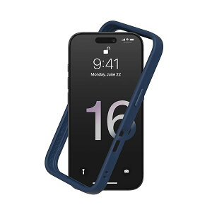 RHINOSHIELD [iPhone 16 Pro Max] CrashGuard �o���p�[ �P�[�X �Ϗ�? �ČRMIL�K�i �Ռ��z�� �� �w�� �h�~ ���^ �y�� SGS�F�� - �l�C�r�[�u���[