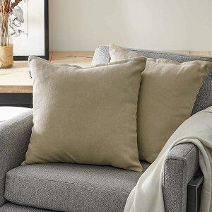 Topfinel �N�b�V�����J�o�[ ���l�����ۂ� 45×45cm �k�� ������� �Ȗ� ���n �\�t�@�w���� �������J�o�[ ���z�c�J�o�[ �J�[�L 2���Z�b�g�i�S18�F�j