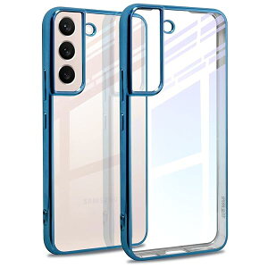 Samsung Galaxy S22 P[X NA SC-51C SCG13 MNV[ s22 Jo[ ϏՌ ^ ČRMILKi tpu ho wh~ ̌^ lC Eh~ CX[d iColor : Sky bluej