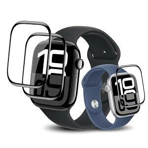 y3ZbgzΉ Apple Watch 10 42mm tB AbvEHb` 10 42mm p یtB Ή apple watch series 10 ʕیtB Jo[ P[X LYC@\ _炩 PMMAfލ̗p Y