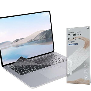 2023 Microsoft Surface Laptop Studio 2/ Laptop Studio ��p �L�[�{�[�h�J�o�[ JIS ���{��z�� �}�C�N���\�t�g 14.4�C���` �L�[�{�[�h�J�o�[ �X�L�� �ɂ߂Ĕ��� 0.18mm �ی�J�o�[ �L