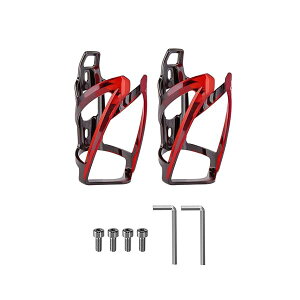 YFFSFDC 自転車 ボトルケージ バイク ドリンクホルダー 超軽量 伸縮性がよく ウォーターボトルケージ 取り付け工具付き 使用便利 ロードバイク/クロスバイク/マウンテンバイクに適用 2個セッ