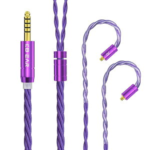 �yKBEAR ST19�z���P�[�u�� MMCX 4.4mm Yinyoo 5N�P������ �P�[�u�� 4.4mm�C���z���A�b�v�O���[�h�P�[�u�� �C���t�H�������P�[�u�� SE846/SE535/SE215/SE315/SE425/SE215-PRO ���ɑΉ�