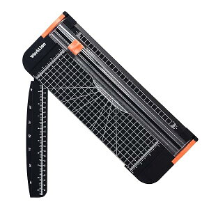 WORKLION �y�[�p�[�J�b�^�[�F �y�[�p�[�g���}�[ �y�ʃ~�j�ْf�@ A4 A5 �Ή� �y�[�p�[ �ʐ^ �N�[�|�� ���x�� �J�[�h�ْf ��K������ (�u���b�N)