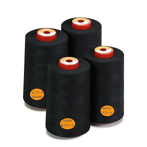 New brothread 5000M��/4�Z�b�g ���b�N�~�V���� 60�� �~�V���p�� �|���G�X�e���� �L���e�B���O�� ��D���� ��|�ٖD�� 40S/2 (Tex27) �Z���K�[�A�I�[�o�[���b�N�A�L���e�B���O�A�s�[�V���O�A�~�V��
