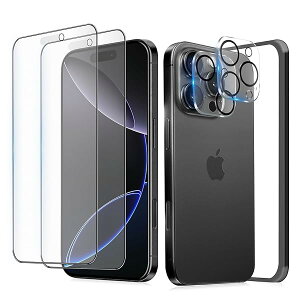 MINIKA �A���`�O���A �t�B���� iPhone 16 pro �K���X�t�B���� ���炳�� ��Phone16pro �t�B���� �T���T�� �A�C�t�H��16�v�� �ی�t�B���� �}�b�g �w��h�~ �Q�[�� �p �y2���z iPhone16 pro �J�����t�B����