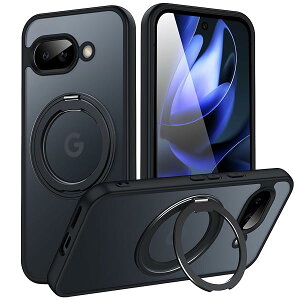 Pixel 9a p P[X MagsafeΉ Google sNZ9a Jo[ 360°]X^h Uovon X}zP[X gуP[X CX[d ԍڃz_[ Ή Xgbvt  wh~ ?h~ E ub