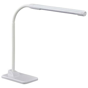 LED�f�X�N���C�g 3�i�K���� �z���C�g_DS-LD42AG-W 06-3659 OHM �I�[���d�@
