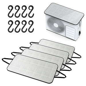 �y2025�ȃG�l�Łz �G�A�R�����O�@�J�o�[ 4���Z�b�g ���O�@ ������ �ՔM�V�[�g ���悯 �J�悯 �Ꮬ�� �h�� �h�o ����΍� �ߓd �f�M �G�A�R���������� �A���~�� �ȃG�l ���O�@�V�[�� ���悯