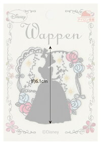 楽天市場 Disney ディズニープリンセスシルエットワッペン シンデレラ ｐ ｓ ｆａｎ R