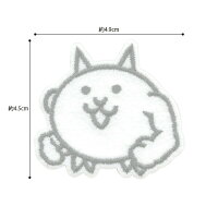 楽天市場 にゃんこ大戦争ワッペンシール アイロン接着両用タイプ ｐ ｓ ｆａｎ R