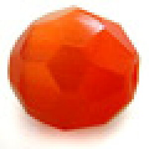 【人工キャッツアイビーズ】32面カット 4mm レッド