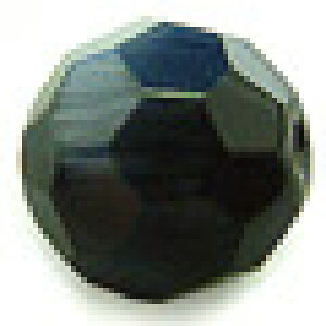 【人工キャッツアイビーズ】32面カット 8mm ブラック