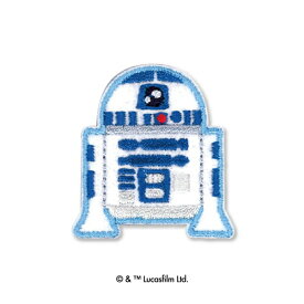 【STAR WARS】スター・ウォーズR2-D2ワッペンアイロンシール両用タイプ