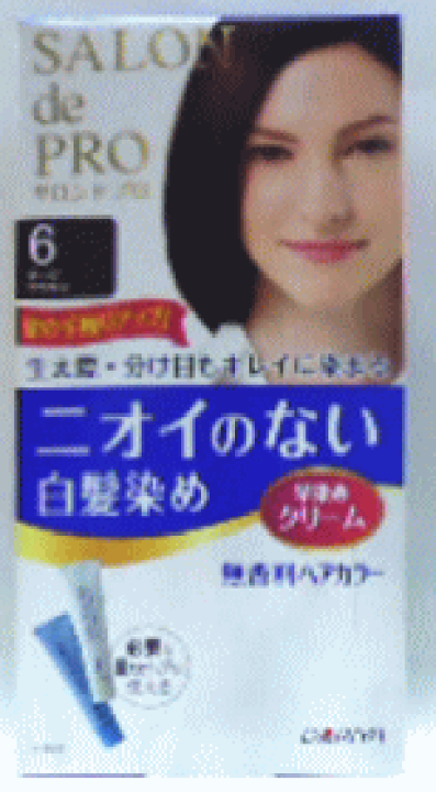 4904651178780 【36個入】 サロンドプロ 無香料ヘアカラー 早染めクリーム（白髪用）6＜ダークブラウン＞【キャンセル不可】 楽天市場】サロンドプロ無香料ヘアカラー早染めクリーム(白髪用) 6