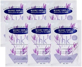 日本香堂 香りの入浴剤 nk pure ラベンダー 50g×6個セット
