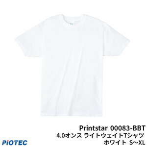 Printstar �v�����g�X�^�[4.0�I���X BBT ���C�g�E�F�C�gT�V���c �z���C�g S�`XL