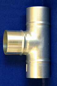 【スパイラル ダクト T管 ( チーズ ) φ200×φ200×φ100( 枝管 )】 継手 亜鉛 めっき 鋼鈑 規格 価格 継手 ダクト 差込み cad 材質 重量 カタログ クリモト 栗本鐵工所 メーカー 内径 管 暖炉 煙突 試験 焼肉屋 DIY 空調 配管 用途 記号 SD ZT 200 100