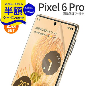 �y���S��2���Z�b�g�z Google Pixel6Pro �t�B���� �X�}�z�t�B���� �X�}�z�ی� �L�Y�h�~ �������� �l�C �u���[���C�g�J�b�g �t���ی�t�B����