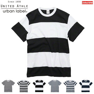 UnitedAthleユナイテッドアスレ5625-015.6オンスボーダーTシャツ半袖カジュアル
