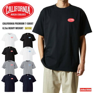 6.2oz �J���t�H���j�A T�V���c �����|�C���g (�����v�����g�j�v���~�A�� �w�r�[�E�F�C�g ���i�C�e�b�h�A�X�� 5942-01 California premium T-shirt United Athle De-Finds �����|�C���g ���S �����Y �J�W���A�� 