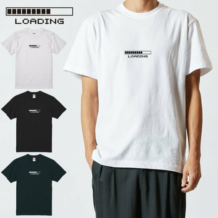 楽天市場】loading ローディング 8ビット レトロ プリント ハイ 