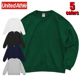 5205-01 10.0オンス ビッグシルエット クルーネック スウェット（裏パイル）ユナイテッドアスレ United Athle ストリート カジュアル メンズ トレーナー トップス