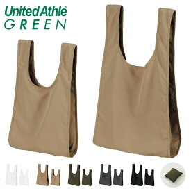 United Athle GREEN ユナイテッドアスレ グリーン 1390-01 リサイクルポリエステル リップストップ パッカブルバッグ カバン 鞄 BAG サステナビリティ(S) sustainability