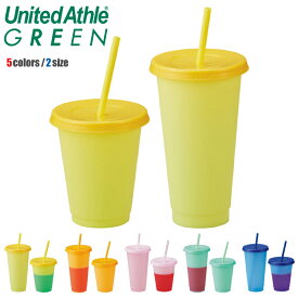 United Athle ユナイテッドアスレ カラーチェンジ コールド タンブラー (ストロー付き）サステナビリティ 3001-01 エコ コップ フェス ライブ イベント sustainability