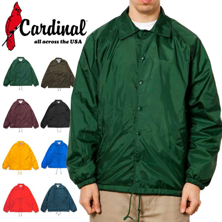 楽天市場】Light Lined Coaches Jacket CR321カーディナル コーチ 
