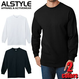 1304 Alstyle クラシック長袖Tシャツ 6.0オンス ヘビーウェイト アルスタイル 無地 長袖 ロングスリーブ