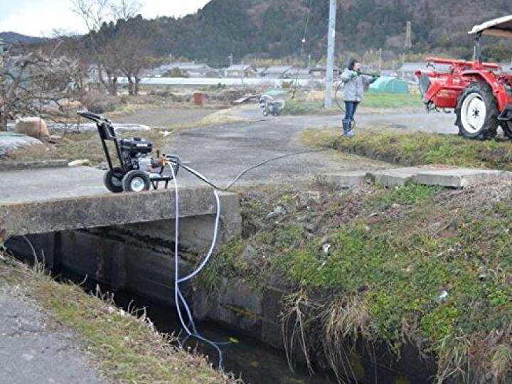 楽天市場】工進(KOSHIN) エンジン式 高圧 洗浄機 14MPa 車輪付タイプ 