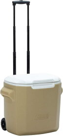 Coleman(コールマン) クーラーボックス ホイールクーラー 28QT 約26L サンド 2000036680 保冷力約2日 キャリー キャンプ アウトドア 釣り お花見 部活 強力保冷 頑丈 暑さ対策