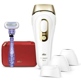 ブラウン 脱毛器 シルクエキスパート Pro5 光脱毛器 PL5387 【業界最高峰パワー x 刺激レス】 医療機関テスト済み IPL 男女兼用 VIO対応 たった3回で効果実感 365日ツ