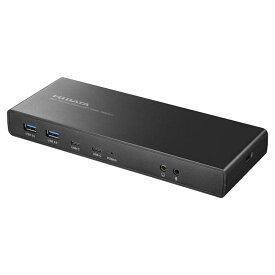 IODATAドッキングステーション USBA Type-C対応 HDMI DisplayPort 4K60 日本メーカー US3C-DS1/PD-A