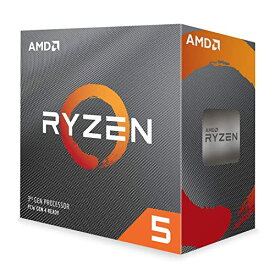 AMD Ryzen 5 3600 with Wraith Stealth cooler 3.6GHz 6コア / 12スレッド 35MB 65W 100-100000031BOX