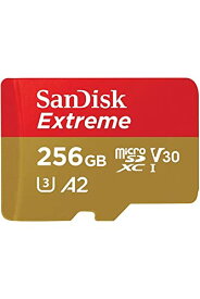 SanDisk 256GB microSDカード SDXC UHS-1 U3 V30 4K Ultra HD対応 SDSQXA1-256G-GN6MN 並行輸入品