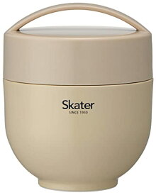 スケーター(Skater) 保温弁当箱 丼型 ランチジャー くすみグレー 540ml LDNC6AG